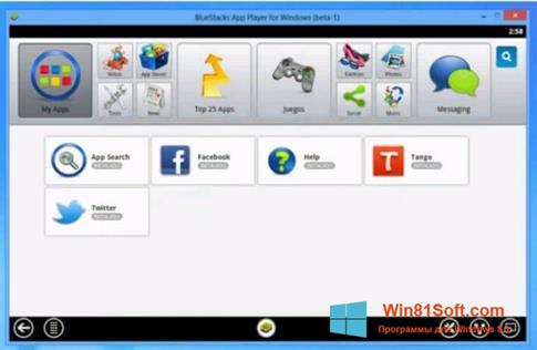 Скриншот программы Tango для Windows 8.1