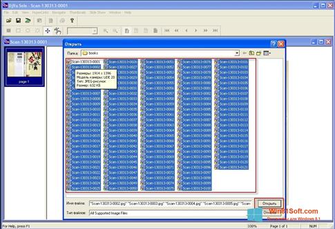 Скриншот программы DjVu Viewer для Windows 8.1