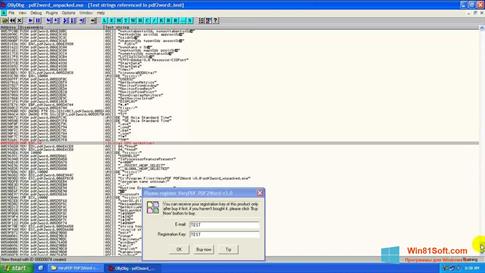 Скриншот программы PDF2Word для Windows 8.1