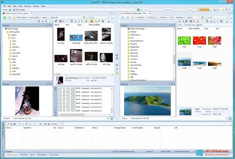 Скриншот программы SmartFTP для Windows 8.1