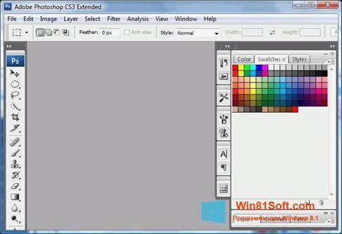 Скриншот программы Photoshop Elements для Windows 8.1